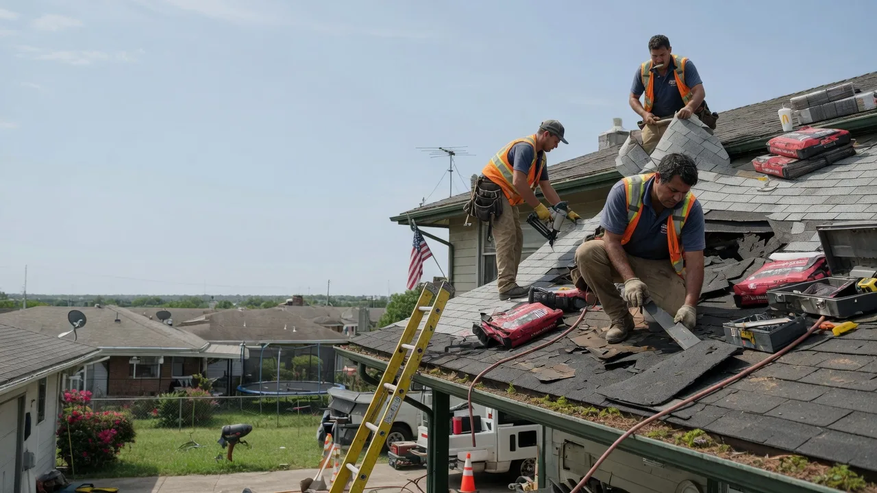 Roof Repair in Red Oak, TX near me